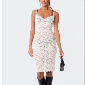 Dori lace midi dress